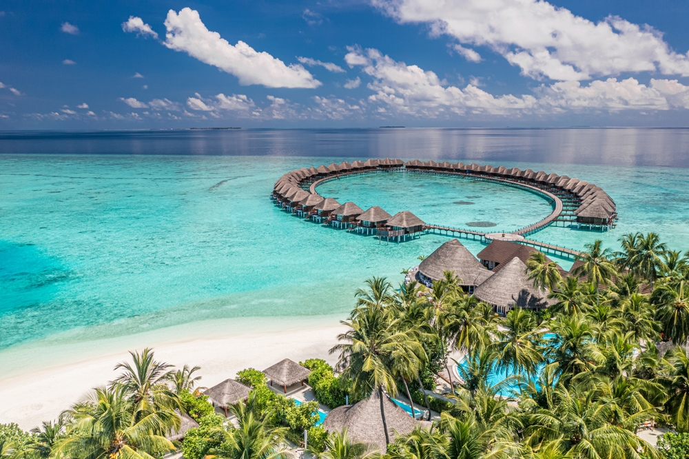 perfect,maldives,paradise,scene.,tropical,aerial,landscape,,seascape,,luxury,water